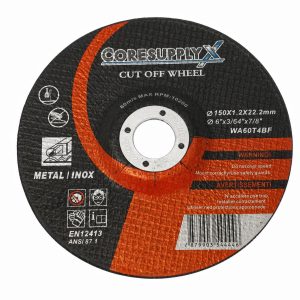 6” x .045” x 7/8” – T42 - Cut-Off Wheel for Metal and Stainless Steel (INOX)
