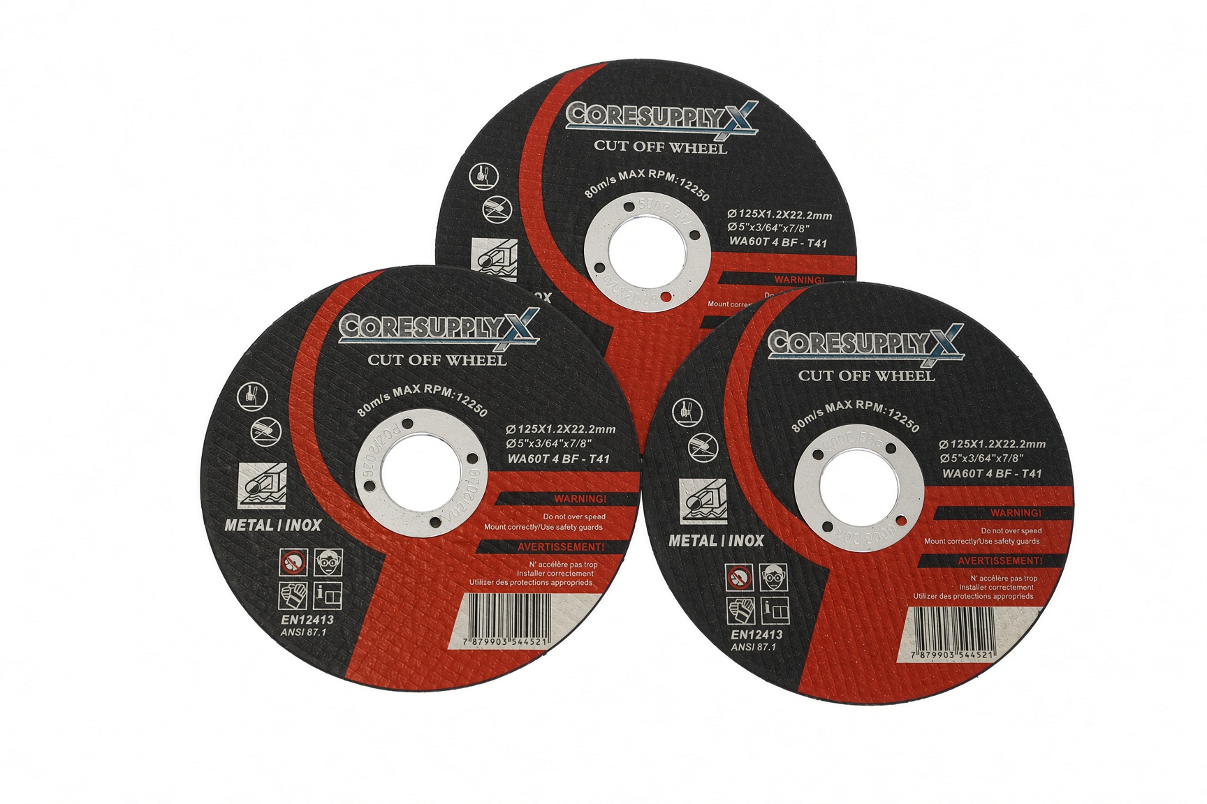5” x .045” x 7/8” – T41 - Cut-Off Wheel for Metal and Stainless Steel (INOX) - Image 2